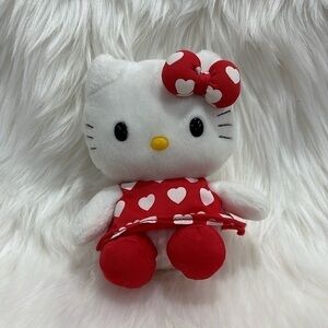 RARE NEW MCDonalds happy meal Hello Kitty reversible Big Mac plush JAPAN